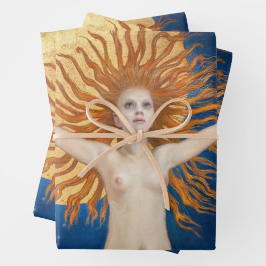 Akseli Gallen-Kallela - Ad Astra Geschenkpapier Set (Beispiel)