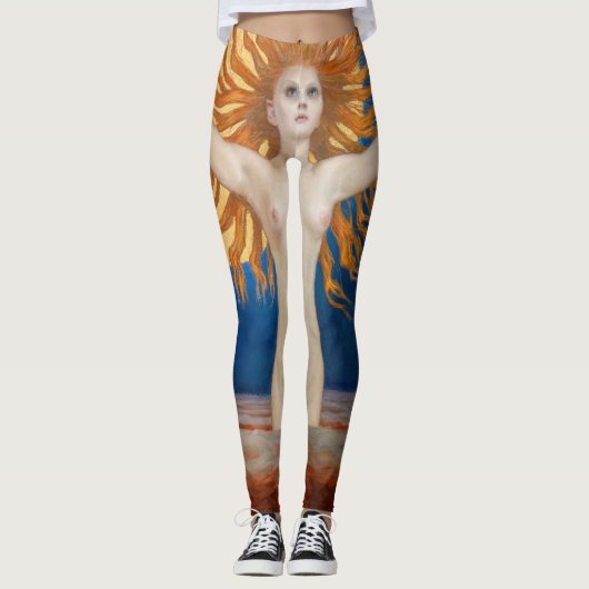 Akseli Gallen-Kallela - Ad Astra Leggings (Vorderseite)
