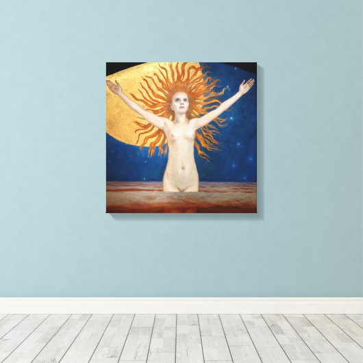 Akseli Gallen-Kallela - Ad Astra Leinwanddruck (Insitu (Holzboden))