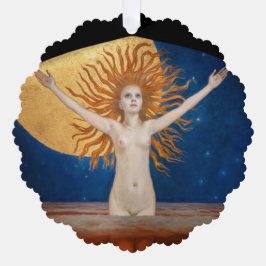 Akseli Gallen-Kallela - Ad Astra Ornament Karte