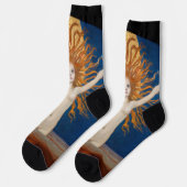 Akseli Gallen-Kallela - Ad Astra Socken (Linkes Detail)