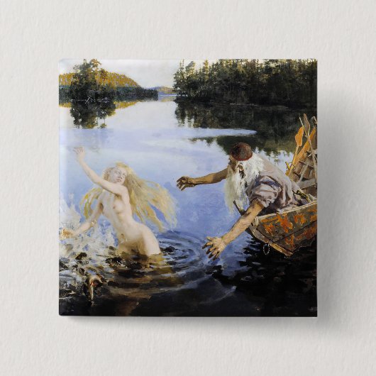 Akseli Gallen-Kallela - Aino Myth Button (Vorderseite)