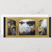 Akseli Gallen-Kallela - Aino Myth Einladung (Vorne/Hinten)