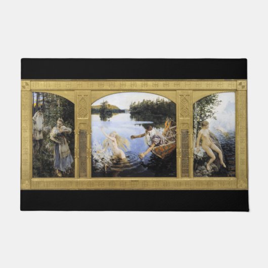 Akseli Gallen-Kallela - Aino Myth Fußmatte (Vorderseite)