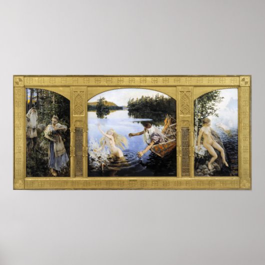 Akseli Gallen-Kallela - Aino Myth Poster (Vorne)