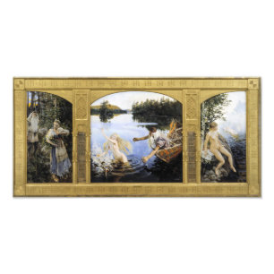 Akseli Gallen-Kallela - Aino-Mythos Fotodruck