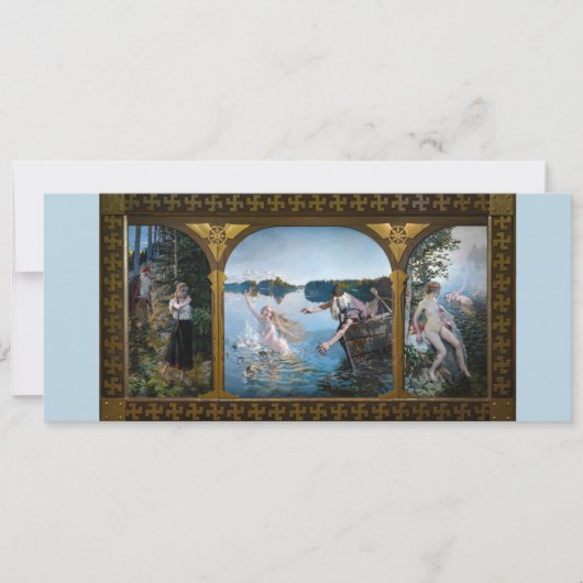 Akseli Gallen-Kallela - Aino Triptych Einladung (Vorderseite)