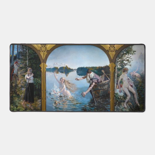 Akseli Gallen-Kallela - Aino Triptych Schreibtischunterlage (Vorderseite)