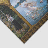 Akseli Gallen-Kallela - Aino Triptych Seidenpapier (Ausschnitt)