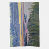 Akseli Gallen-Kallela - Blick auf einen See bei So Geschirrtuch (Vertikal)