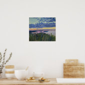 Akseli Gallen-Kallela - Blick auf einen See bei So Poster (Küche)