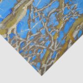 Akseli Gallen-Kallela - Crack Willow und Blue Bird Seidenpapier (Detail)