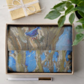 Akseli Gallen-Kallela - Crack Willow und Blue Bird Seidenpapier (Geschenk)