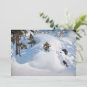 Akseli Gallen-Kallela - Februar Vision Einladung (Stehend Vorderseite)