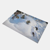 Akseli Gallen-Kallela - Februar Vision Fußmatte (Schrägansicht)