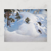 Akseli Gallen-Kallela - Februar Vision Postkarte (Vorderseite)