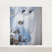 Akseli Gallen-Kallela - Februar Vision Wandteppich (Vorderseite)