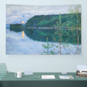 Akseli Gallen-Kallela - Frühlingsnacht Banner (Messe)