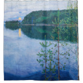 Akseli Gallen-Kallela - Frühlingsnacht Duschvorhang (Vorderseite)