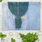 Akseli Gallen-Kallela - Frühlingsnacht Geschirrtuch (Gefaltet)