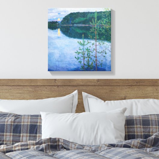 Akseli Gallen-Kallela - Frühlingsnacht Leinwanddruck (Insitu (Schlafzimmer))