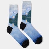 Akseli Gallen-Kallela - Frühlingsnacht Socken (Rechts)