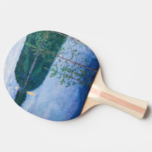 Akseli Gallen-Kallela - Frühlingsnacht Tischtennis Schläger (Seitenansicht)