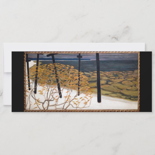 Akseli Gallen-Kallela - Herbst Einladung (Vorderseite)