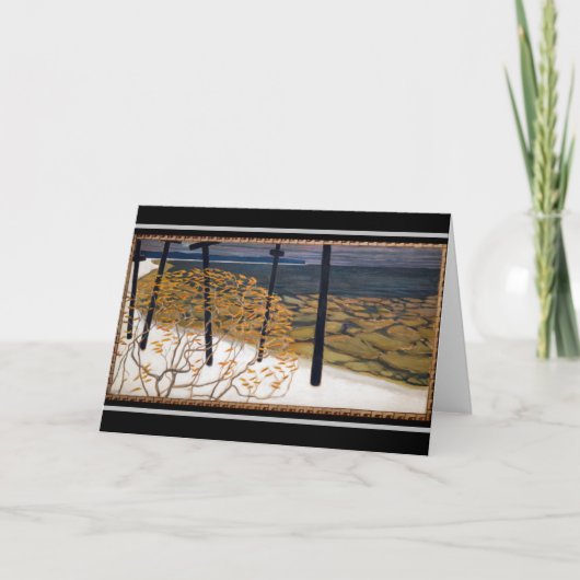 Akseli Gallen-Kallela - Herbst Karte (Vorderseite)