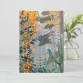 Akseli Gallen-Kallela - Herbstwald Dankeskarte (Stehend Vorderseite)