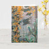 Akseli Gallen-Kallela - Herbstwald Karte (Gelbe Blume)