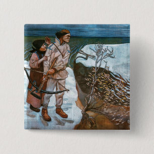 Akseli Gallen-Kallela - Joukahainen-Rache Button