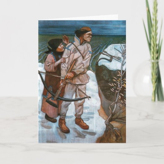 Akseli Gallen-Kallela - Joukahainen-Rache Karte (Vorderseite)