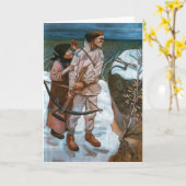 Akseli Gallen-Kallela - Joukahainen-Rache Karte (Gelbe Blume)