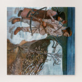 Akseli Gallen-Kallela - Joukahainen-Rache Puzzle (Horizontal)