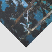 Akseli Gallen-Kallela - Kalela im Winter Seidenpapier (Detail)