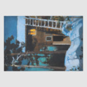 Akseli Gallen-Kallela - Kalela im Winter Seidenpapier (Vorderseite)