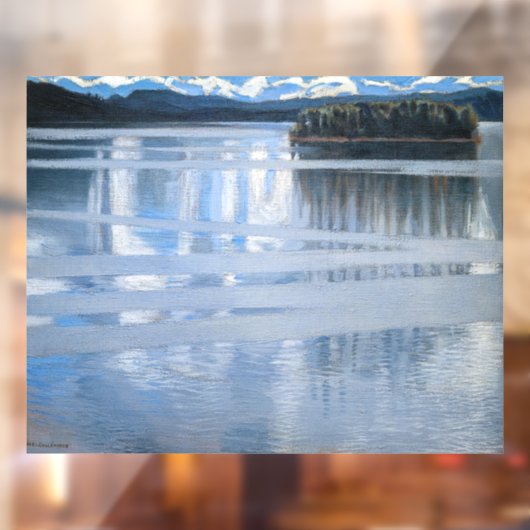 Akseli Gallen-Kallela - Keitele-See Fensteraufkleber (Blatt 2)