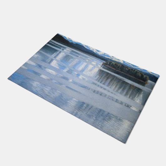 Akseli Gallen-Kallela - Keitele-See Fußmatte (Schrägansicht)