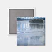 Akseli Gallen-Kallela - Keitele-See Magnet (Vorderseite/Rückseite)
