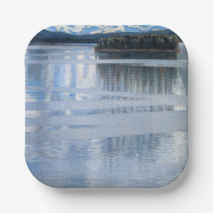 Akseli Gallen-Kallela - Keitele-See Pappteller