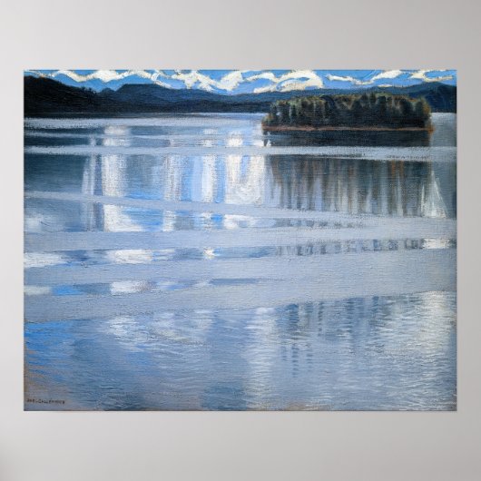 Akseli Gallen-Kallela - Keitele-See Poster (Vorne)