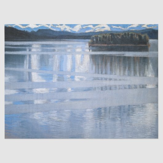 Akseli Gallen-Kallela - Keitele-See Seidenpapier (Vorderseite)