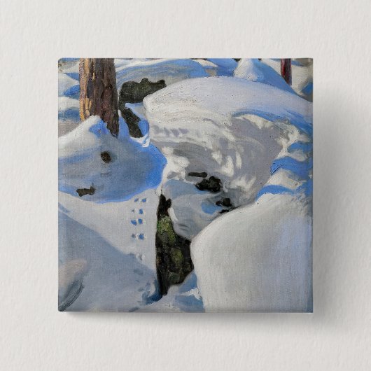 Akseli Gallen-Kallela - Lair of the Lynx Button (Vorderseite)