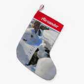 Akseli Gallen-Kallela - Lair of the Lynx Kleiner Weihnachtsstrumpf (Vorderansicht (hängend))