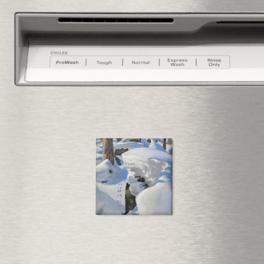 Akseli Gallen-Kallela - Lair of the Lynx Magnet (In Situ (Geschirrspüler))