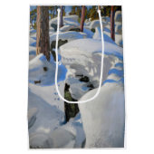 Akseli Gallen-Kallela - Lair of the Lynx Mittlere Geschenktüte (Rückseite)