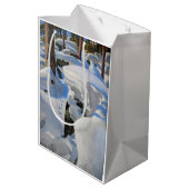 Akseli Gallen-Kallela - Lair of the Lynx Mittlere Geschenktüte (Rückseite Schrägansicht)