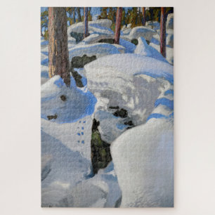 Akseli Gallen-Kallela - Lair of the Lynx Puzzle