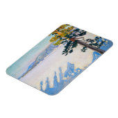 Akseli Gallen-Kallela - Ruovesi-See im Winter Magnet (Linke Seite)